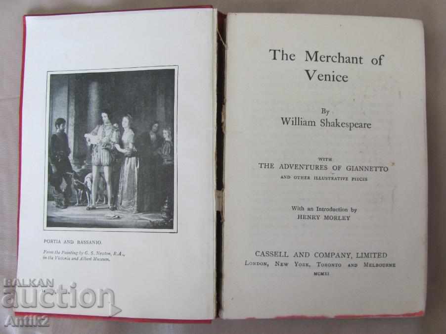 Auction  19th Century THE MERCHANT OF VENICE SHAKESPEARE