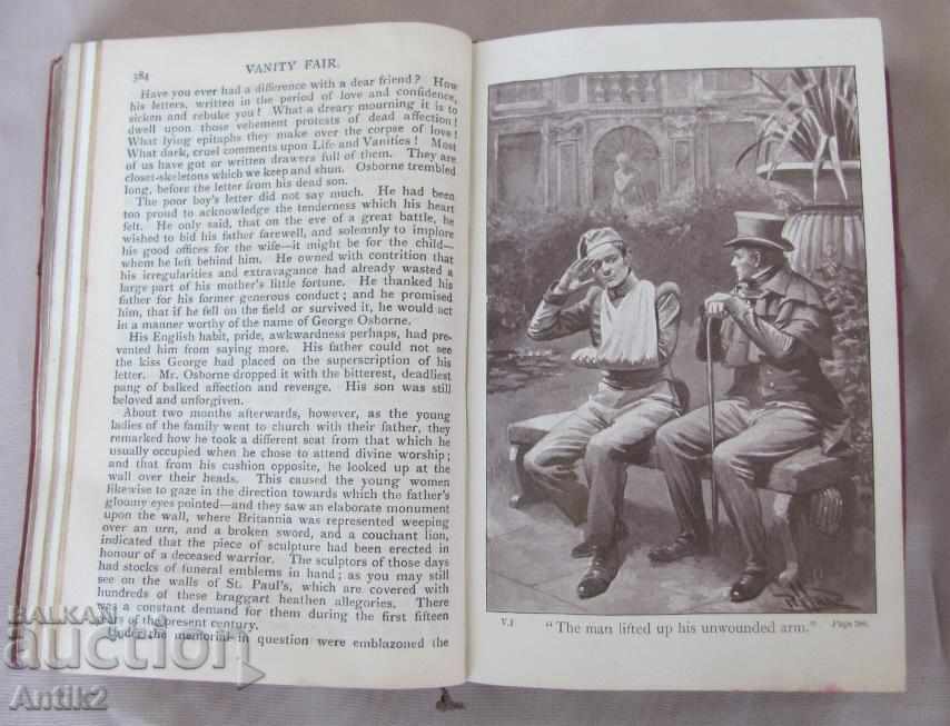 Delivery of 19th Century Book VANITY FAIR W.M.THACKERAY Delivery of 19th Century Book VANITY FAIR W.M.THACKERAY
