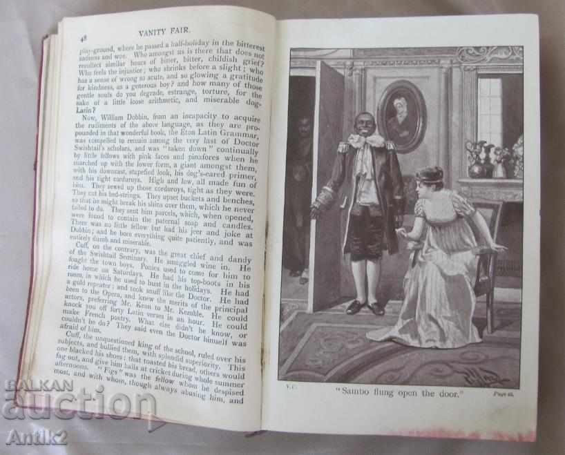 19th Century Book VANITY FAIR W.M.THACKERAY - 5 19th Century Book VANITY FAIR W.M.THACKERAY - 5