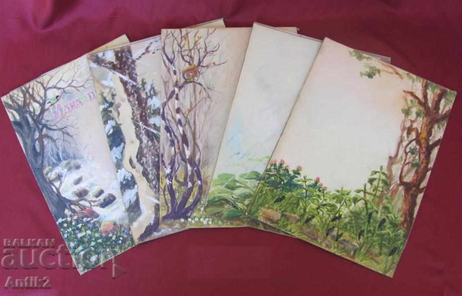 The 40 Original Watercolors for Children's Book 5 pieces with price 1400.00 BGN | € 715.81 The 40 Original Watercolors for Children's Book 5 pieces with price 1400.00 BGN | € 715.81