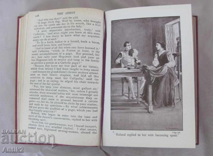 Licitație Secolul al XIX-lea SCOTUL ABBOT SIR WALTER Licitație Secolul al XIX-lea SCOTUL ABBOT SIR WALTER