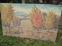 BORIS KOLEV (1906 - 1982) LARGE LANDSCAPE - M.B.