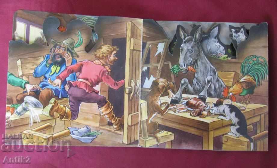 Delivery of Old Children's Book Germany Bremen Musicians Delivery of Old Children's Book Germany Bremen Musicians