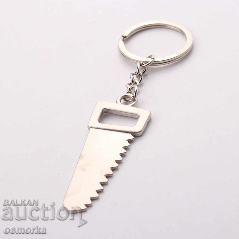 Trion keychain metal "tool" new 60mm key wood - 6 Trion keychain metal "tool" new 60mm key wood - 6