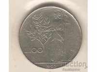 + Italia 100 de lire sterline 1963