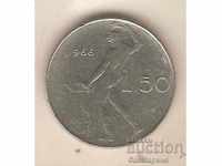 + Italia 50 de lire sterline 1966