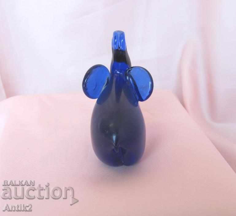 Auction  Star Murano Art Crystal Glass Elephant
