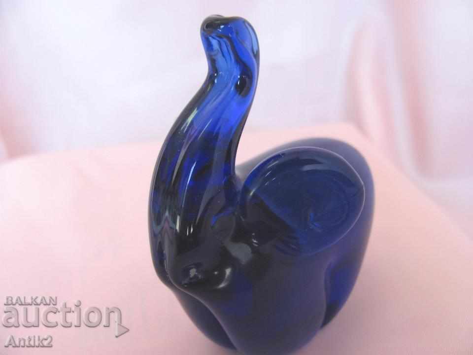 Star Murano Art Crystal Glass Elephant - 5