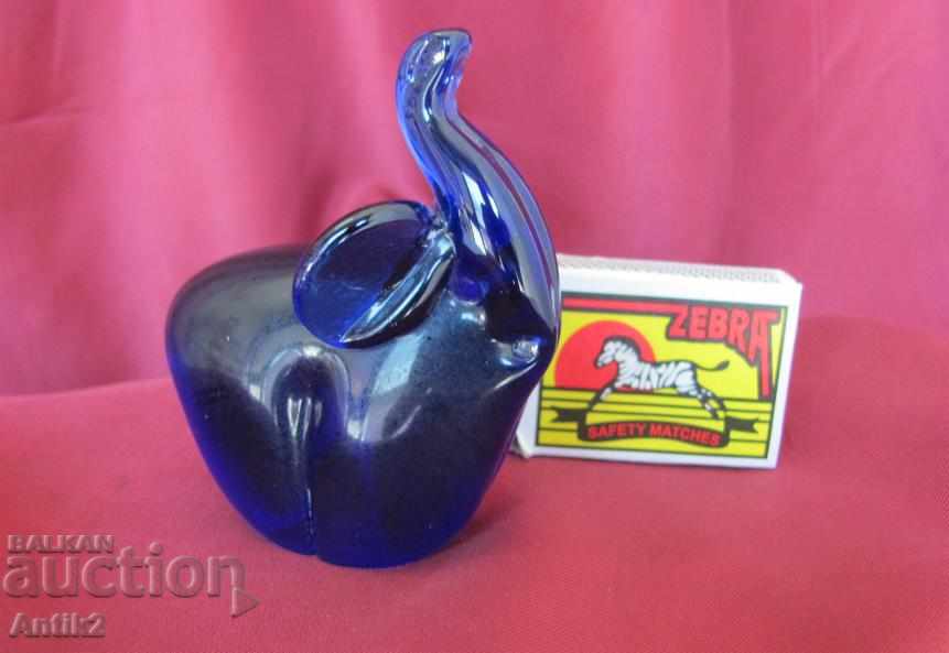 Star Murano Art Crystal Glass Elephant - 7