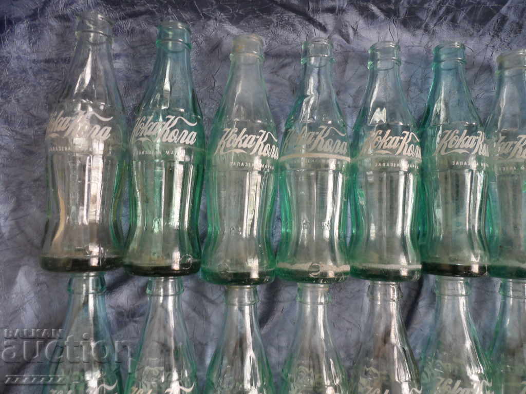 Delivery of COCA - COLA glass bottles Delivery of COCA - COLA glass bottles