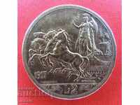 2 лири 1917 Италия сребро -Виктор Емануел -
