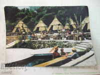 Картичка "Варна - Златни пясъци - ресторант *Колибите*"