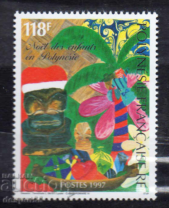 1997. French Polynesia. Christmas.