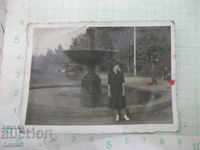 Imagine veche a fântânii din parcul tineretului din Rousse