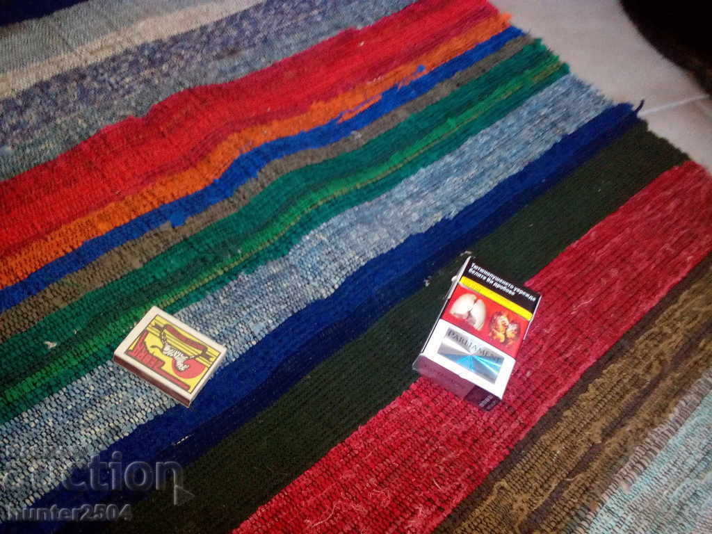 A rug of 2 faces hand-woven 270x75cm. with price 39.95 BGN | € 20.43 A rug of 2 faces hand-woven 270x75cm. with price 39.95 BGN | € 20.43