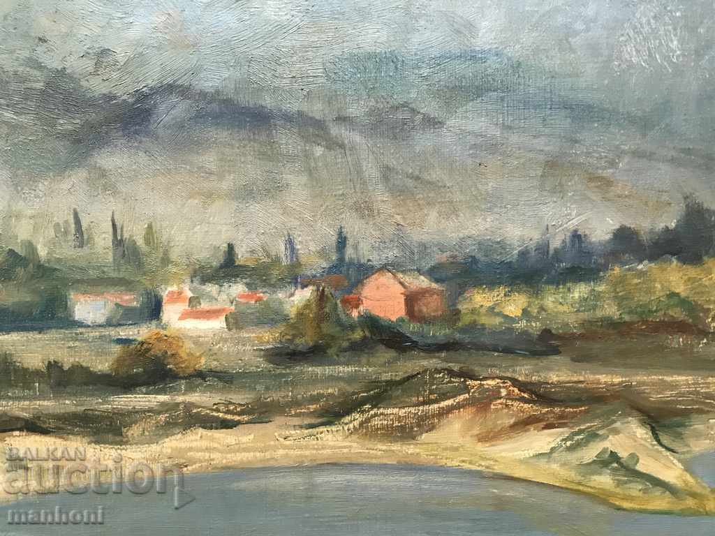 1338 Marin Bochev λάδι καμβά υπογράφηκε το 1963 R. 65/51 cm. με τιμή 300.00 BGN | € 153.39