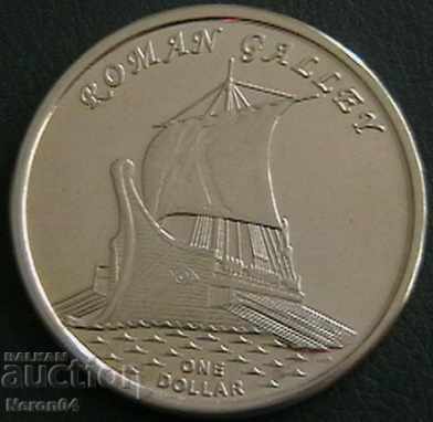 1 dollar 2019, Gilberto Islands (Roman galler)