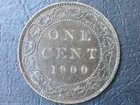 1 cent Canada 1900 Queen Victoria quality
