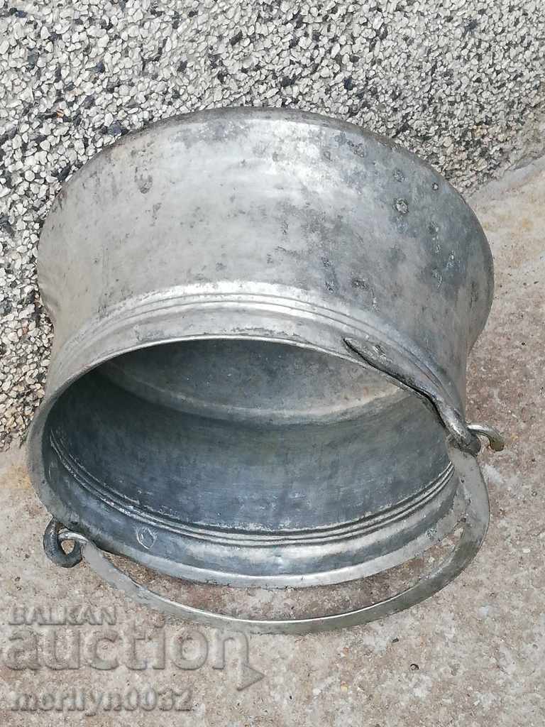 Tinned cauldron copper copper vessel mence menec with price 119.00 BGN | € 60.84 Tinned cauldron copper copper vessel mence menec with price 119.00 BGN | € 60.84