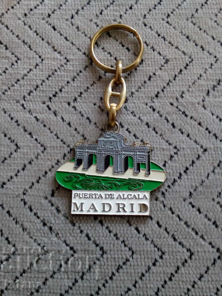 Spanish key chain Madrid