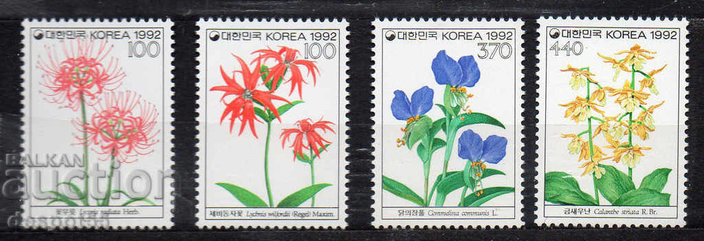 1992. Sud. Coreea. Flori salbatice.