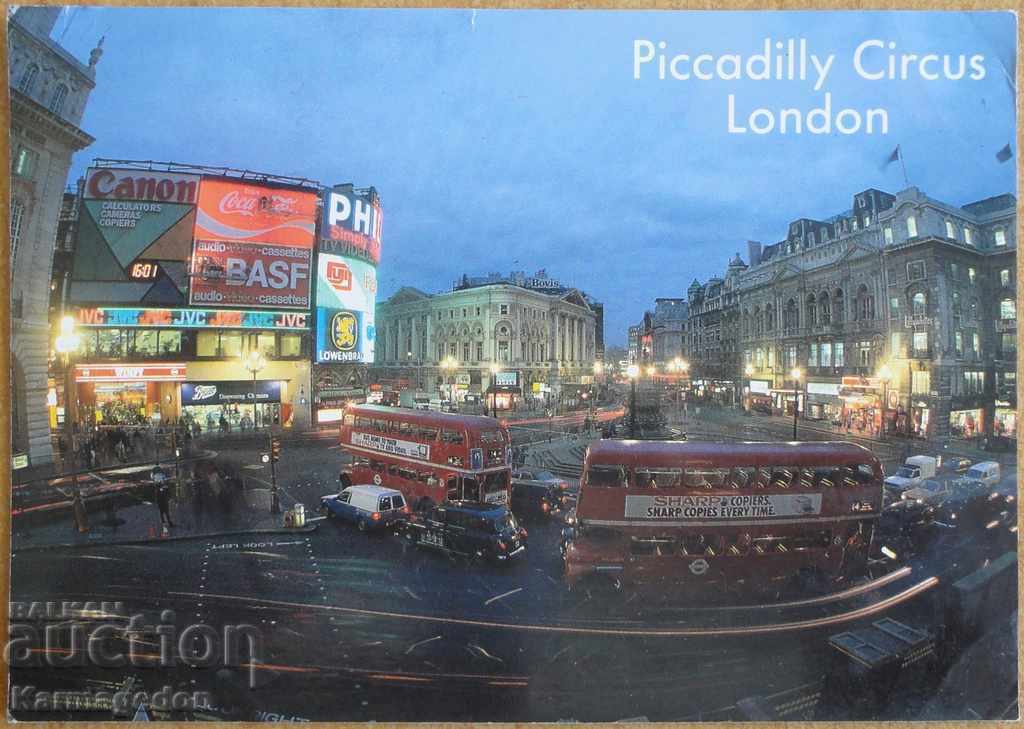 Ταξιδέψτε καρτ ποστάλ από την Αγγλία, από τη δεκαετία του '80