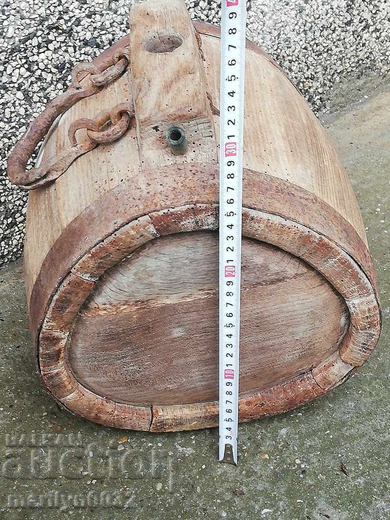 Стар бъкел, бъклица, буре, дървения, павур с цена 69.00 лв. | € 35.28 Стар бъкел, бъклица, буре, дървения, павур с цена 69.00 лв. | € 35.28