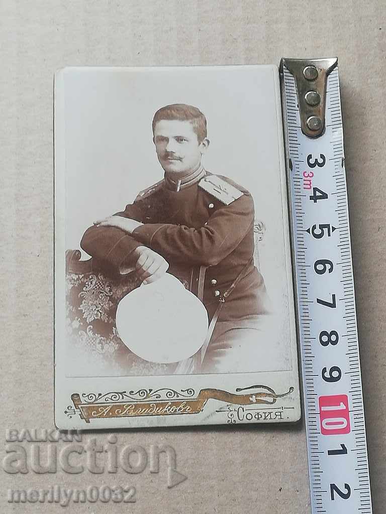 Auction Photograph of a Bulgarian officer Auction Photograph of a Bulgarian officer