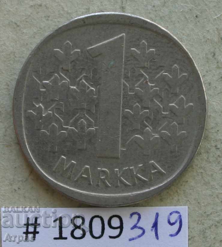 1 марка 1980 Финландия