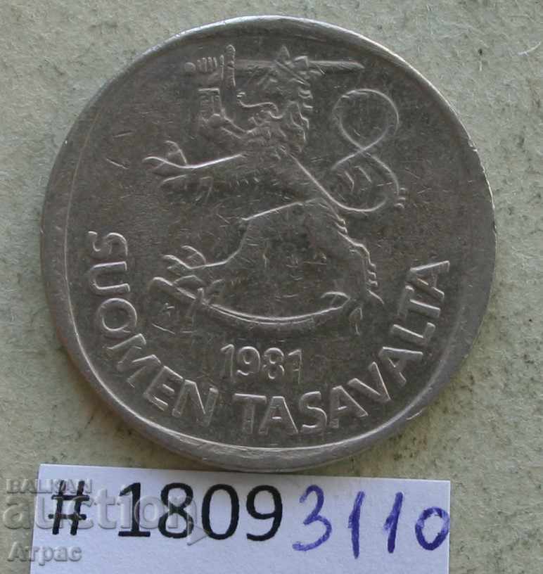 1 marca 1981 Finlanda cu preț € 0.36 | 0.70 BGN