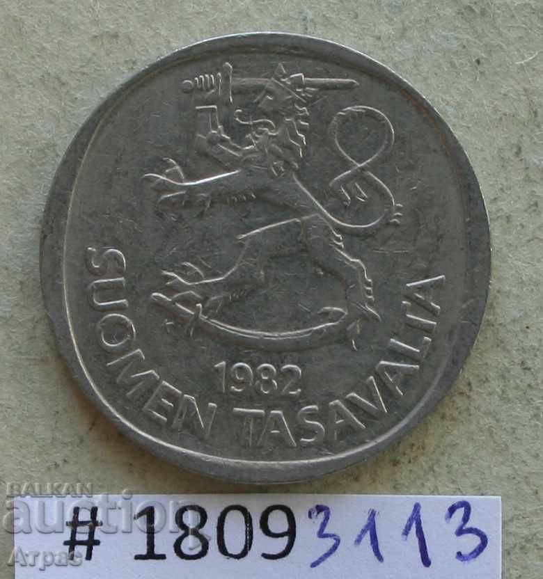1 mark 1982 Finlanda cu preț € 0.36 | 0.70 BGN