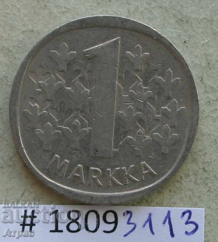 1 mark 1982 Finlanda