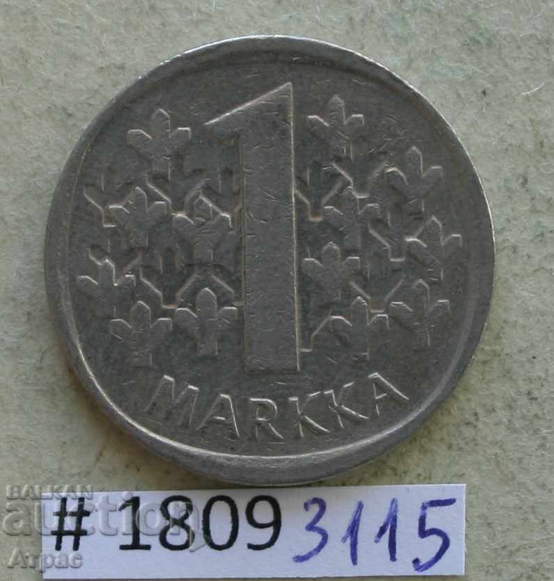 1 марка 1983 Финландия