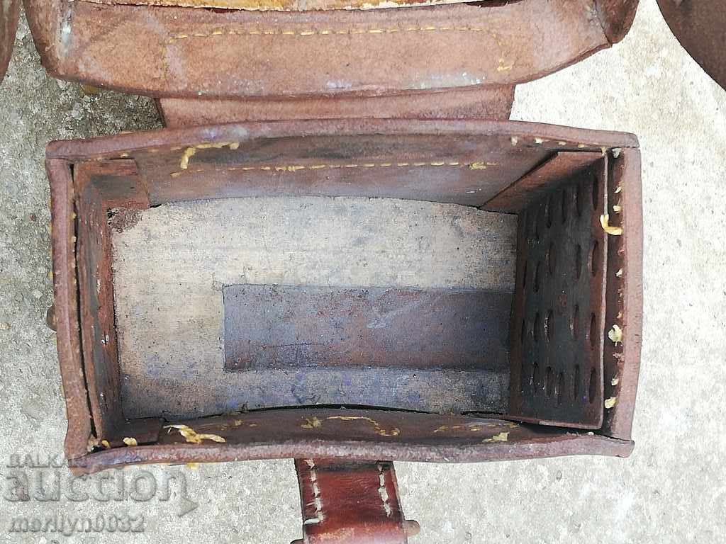 Leather baler for BATTERY case holster WW2 Second World - 6