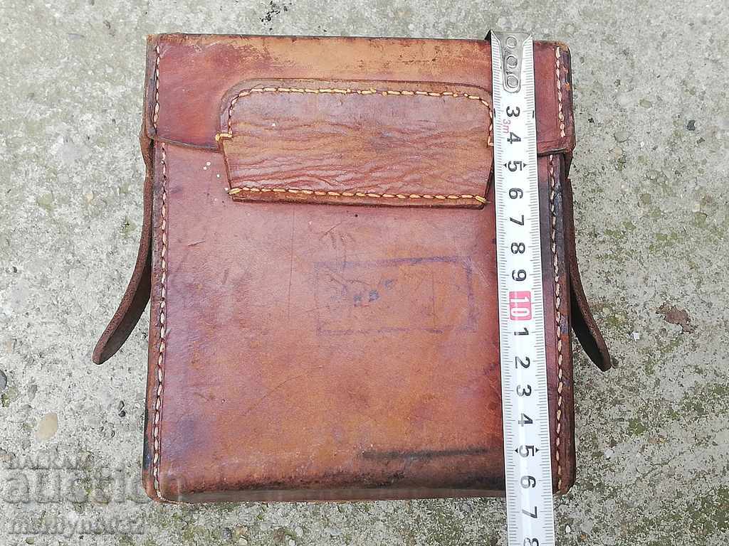 Leather baler for BATTERY case holster WW2 Second World - 7