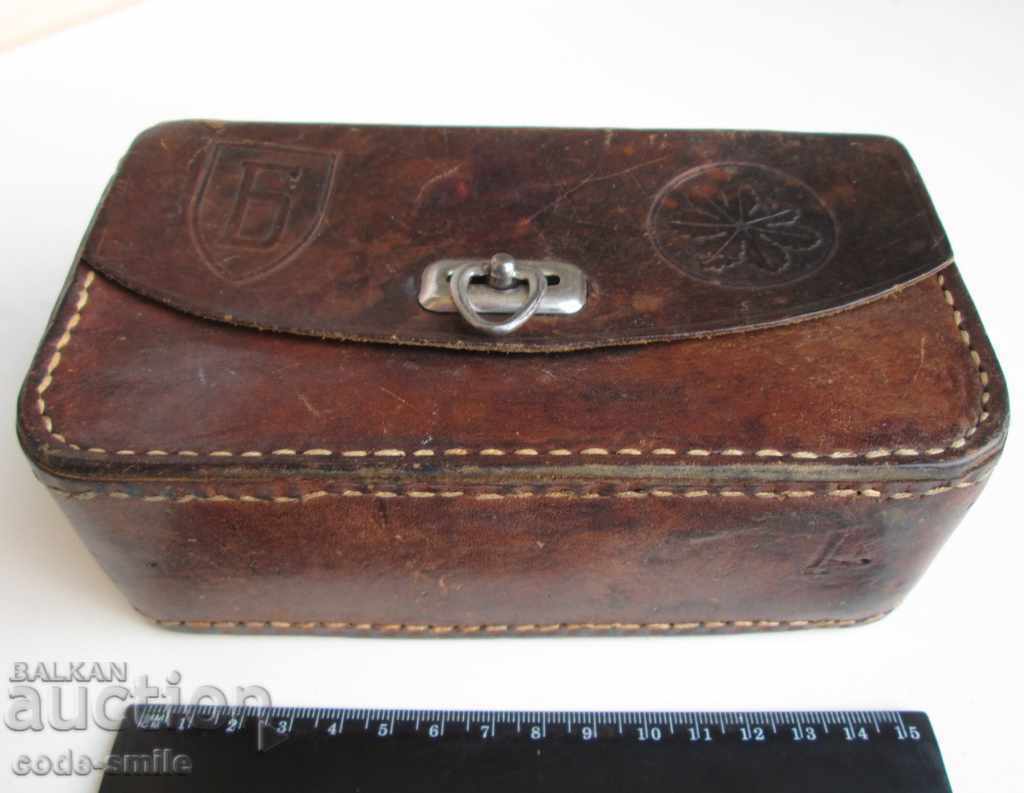 Relic - old leather palak BRANNIK Kingdom of Bulgaria - 5 Relic - old leather palak BRANNIK Kingdom of Bulgaria - 5