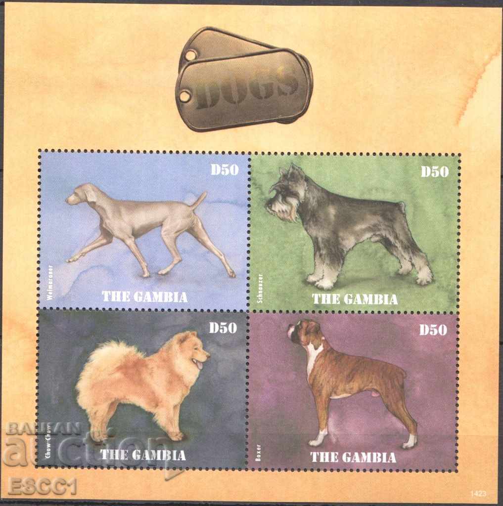 Curățați blocul Fauna Dogs 2014 din Gambia