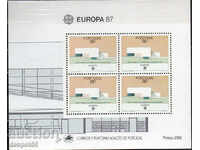 1987. Portugal. Europe - Modern architecture. Block.
