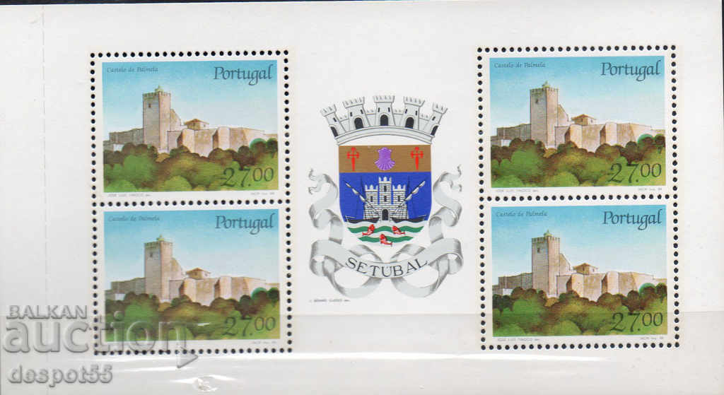 1988. Πορτογαλία. Πορτογαλικά φρούρια. Κουτί.