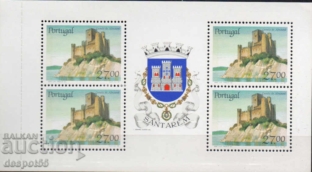 1988. Portugalia. Cetatile portugheze. Caseta.