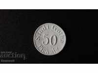 50 pfennigs 1920 Γερμανία - Goth πορσελάνη Row