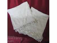 19th Century 2 pcs Cotton Queen Towels