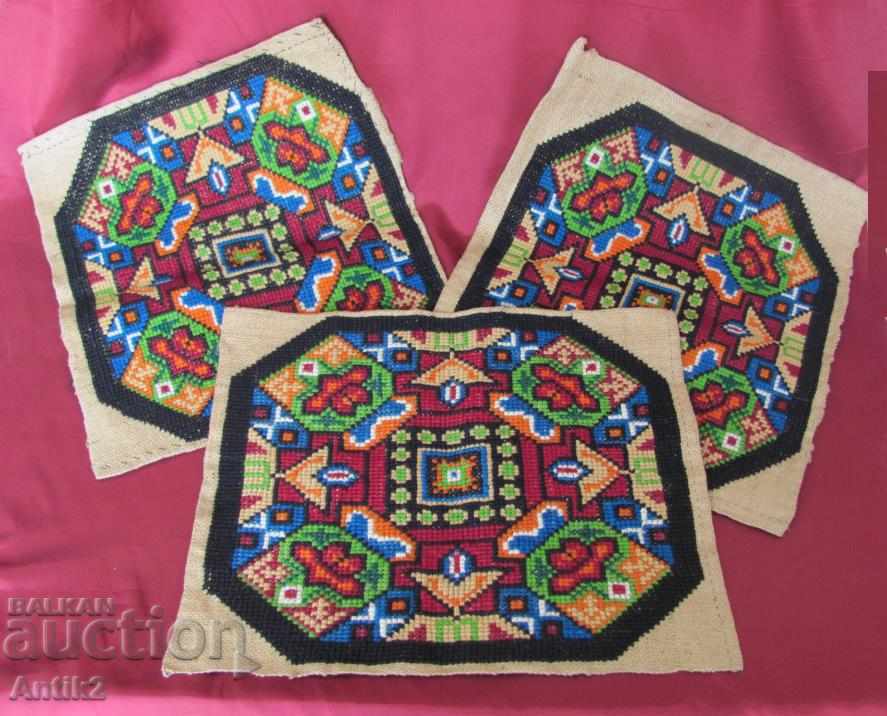 Χειροποίητο κεντημένο χέρι 19ου αιώνα με μάλλινα νήματα με τιμή 80.00 BGN | € 40.90