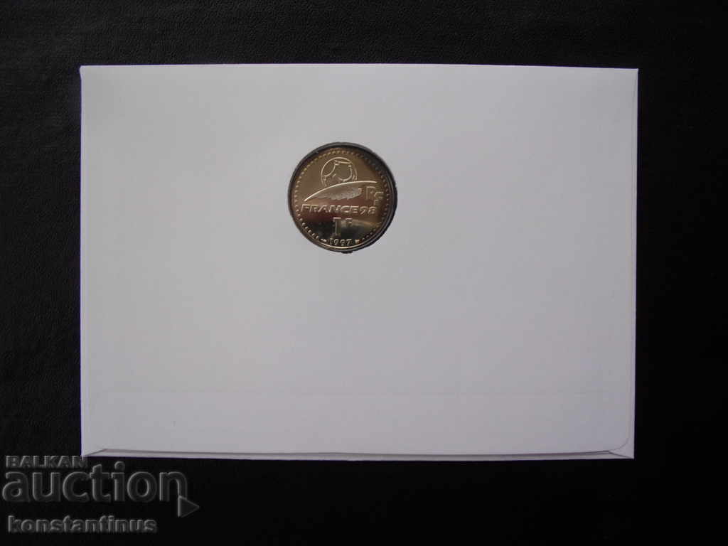 Licitație Numisbrief: Franța 1 Frank 1997 Silver 900 UNC