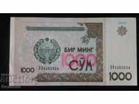 1000 СУМ 2001 УЗБЕКИСТАН UNC Нова