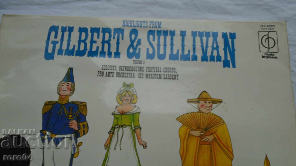 GILBERT & SULLIVAN cu preț € 15.99 | 31.27 BGN