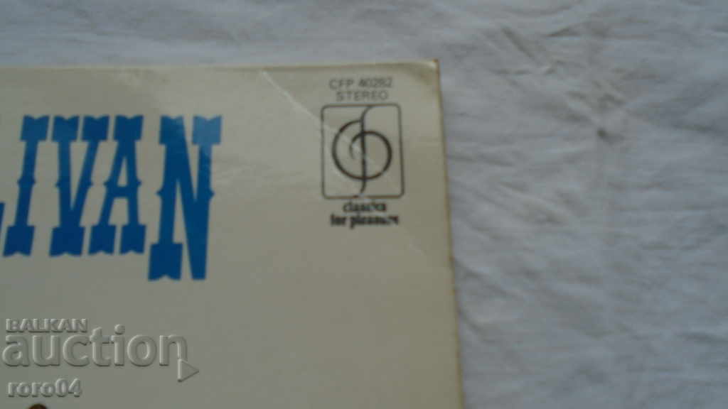 Auction GILBERT & SULLIVAN Auction GILBERT & SULLIVAN