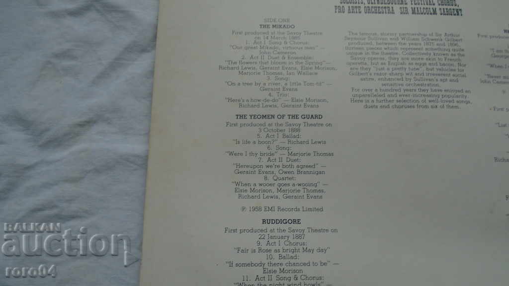 GILBERT & SULLIVAN - 5 GILBERT & SULLIVAN - 5