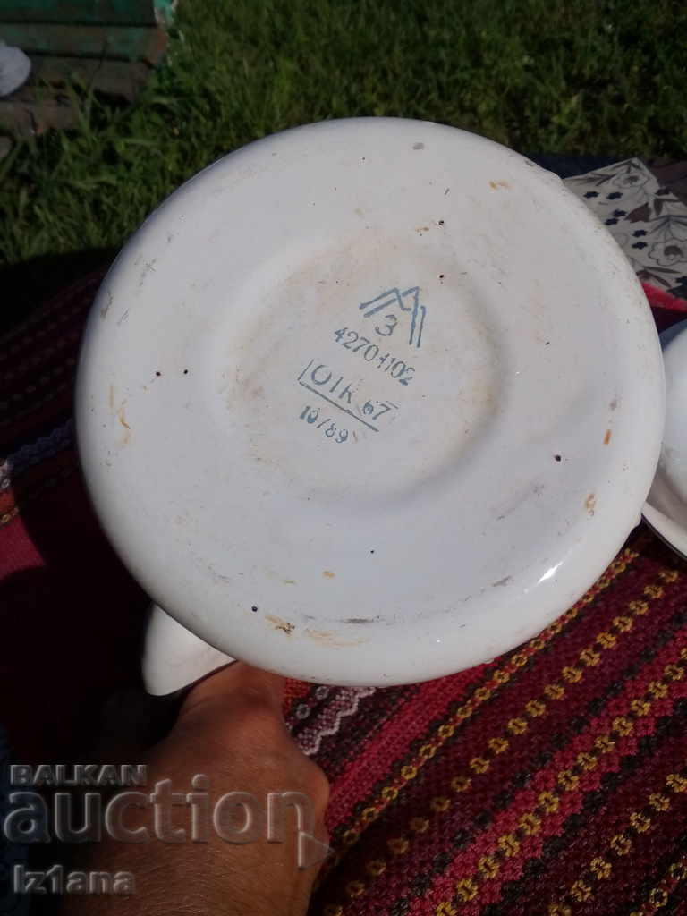 Old enamel teapot - 7 Old enamel teapot - 7