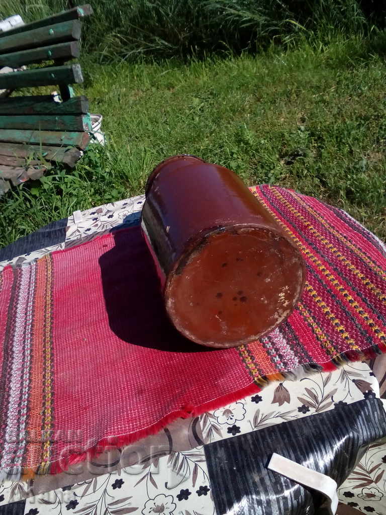 Old enameled kettle - 5 Old enameled kettle - 5